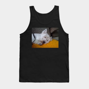 west highland white terrier sleeping Tank Top